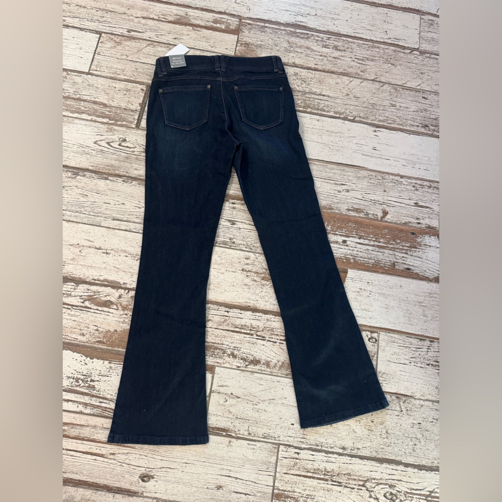 Wit & Wisdom Women's Deep Indigo Boot Cut Jeans- flattering fit (from Nordstrom) - Picture 3 of 11